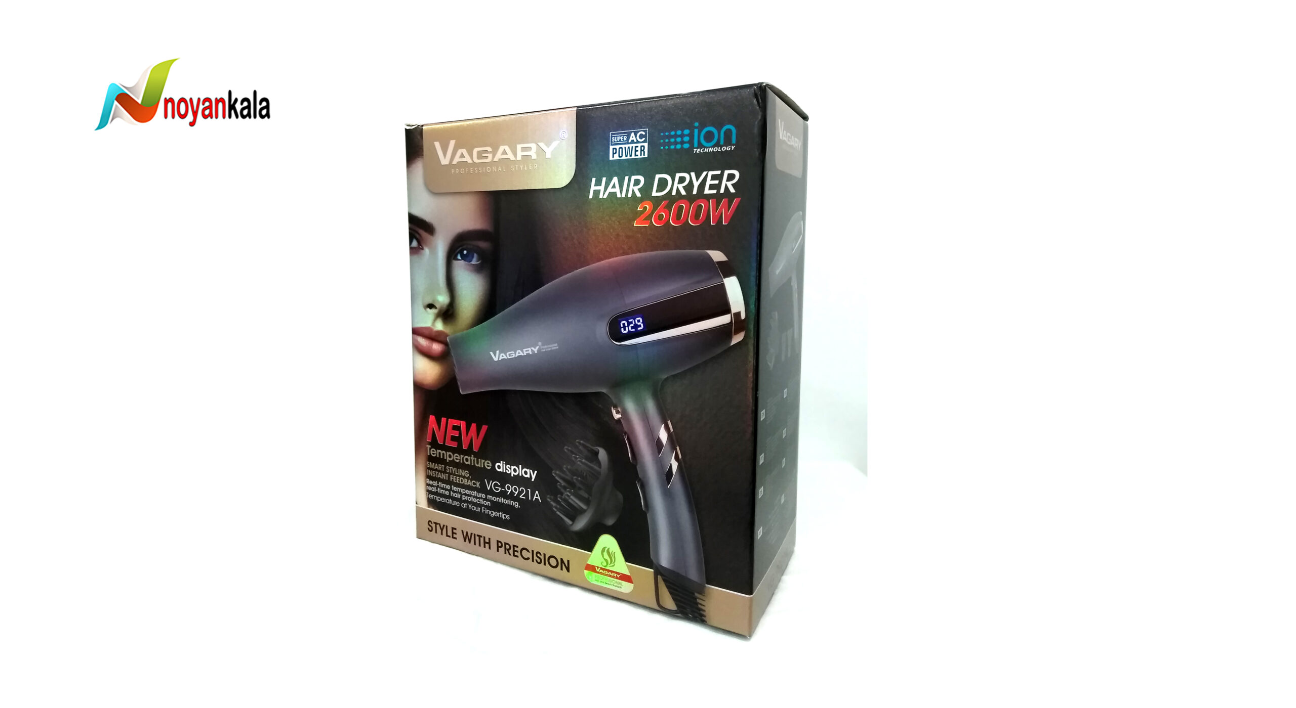 سشوار حرفه ای واگاری مدل VG-9121A