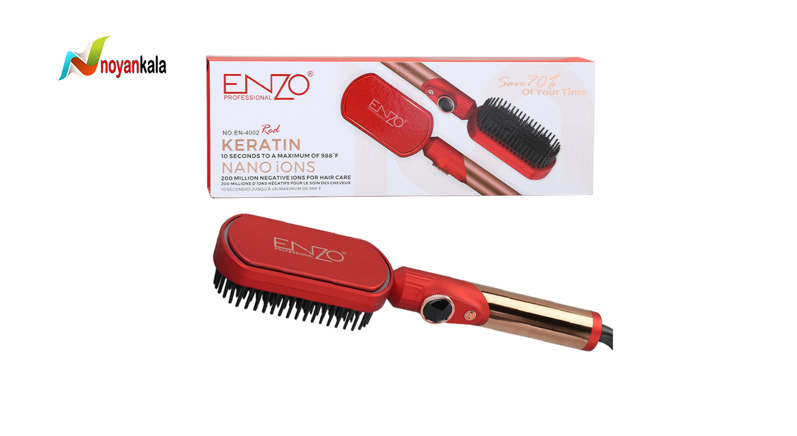 برس حرارتی حرفه ای انزو مدل EN-4002