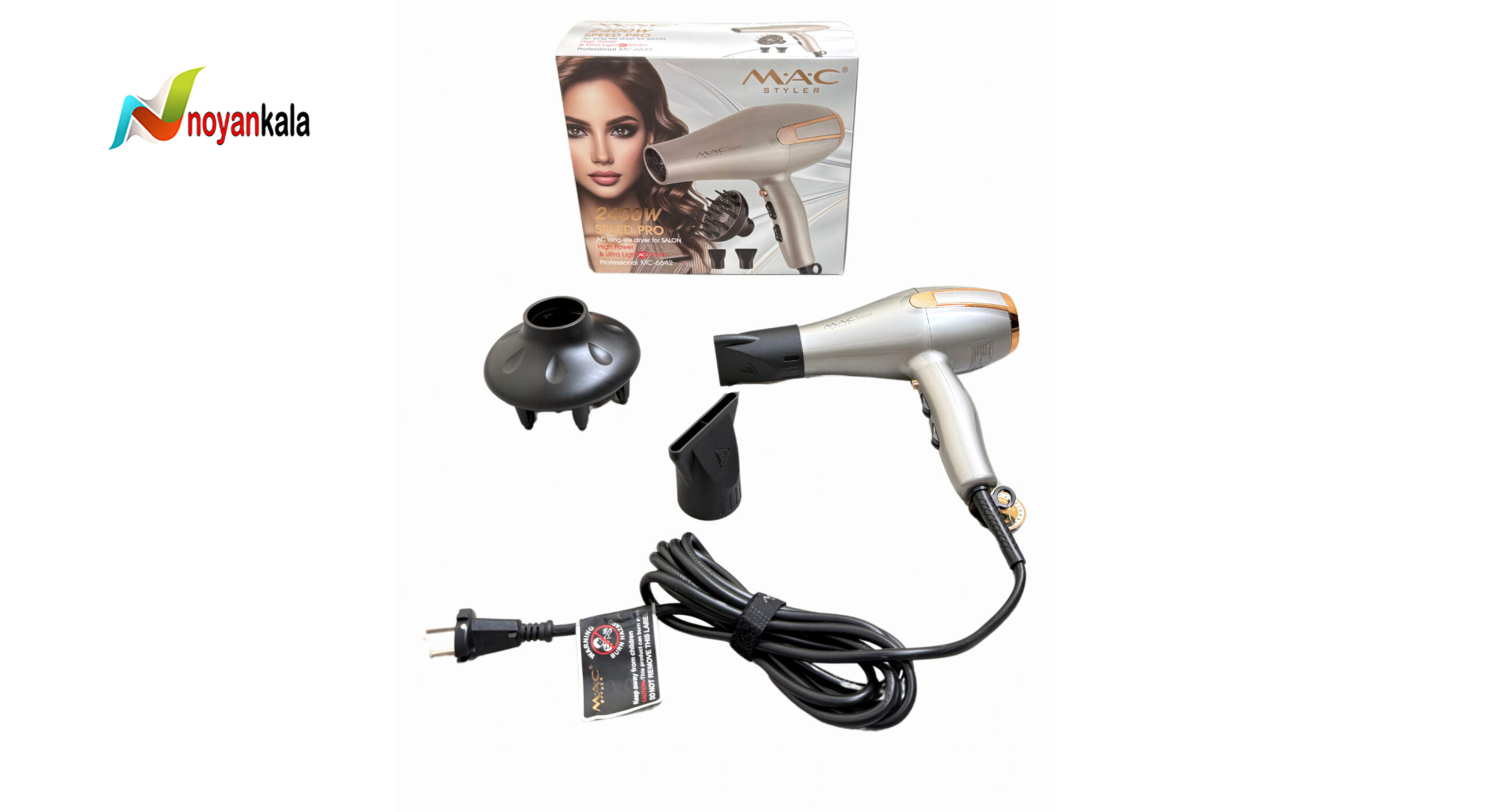 سشوار حرفه ای مک استایلر مدل MC-6642